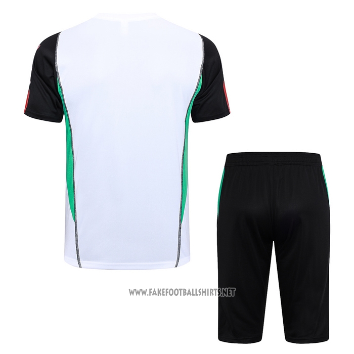 Tracksuit
 Manchester United Short Sleeve
 2023-2024 White
 and 
Black
 - Shorts
